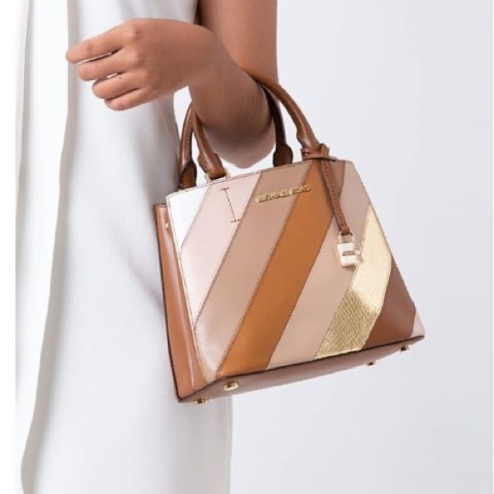 Michael Kors Adele Luggage Oyster